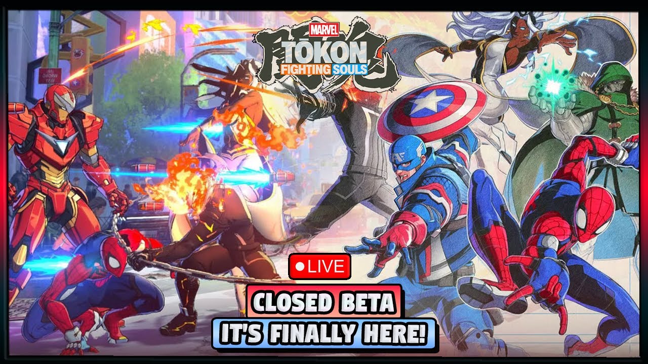 🔴 LIVE | MARVEL TOKON BETA | THIS GAME IS AMAZING | Part 2