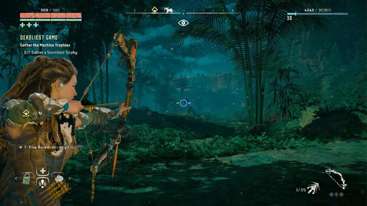 Horizon Zero Dawn Remastered storm bird take down