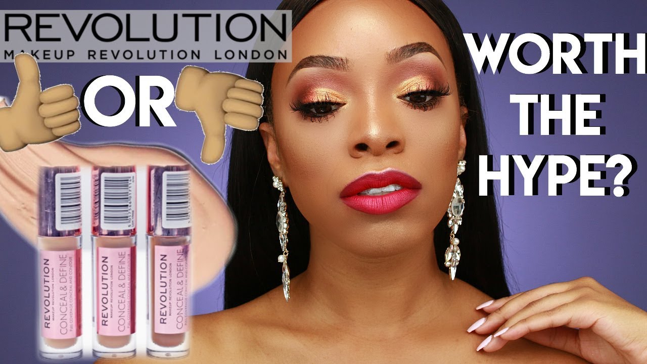 TESTING OUT THE NEW MAKEUP REVOLUTION CONCEALER...IS IT REALLY WORTH THE HYPE?