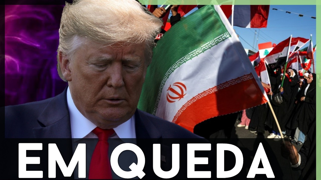 🚨TRUMP ADMITE QUEDA AO ATACAR IRÃ! Inevitável
