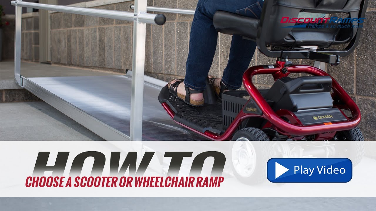 How To Choose a Wheelchair or Scooter Ramp
