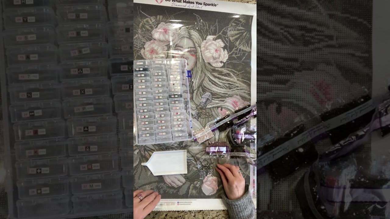 Kitting up of ‘The Lady of The Lake’ -DAC - Diamond 💎 Painting 🖼