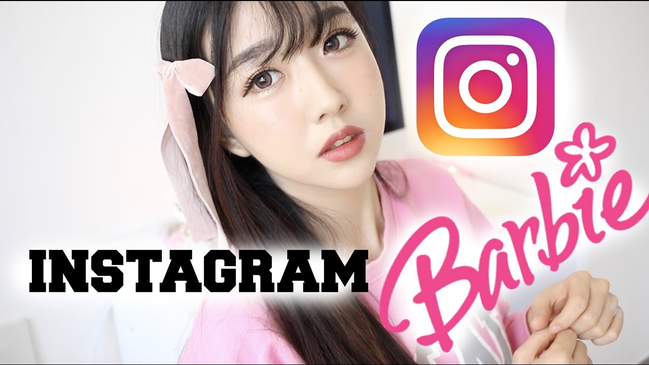 INSTAGRAM BARBIE DOLL MAKEUP
