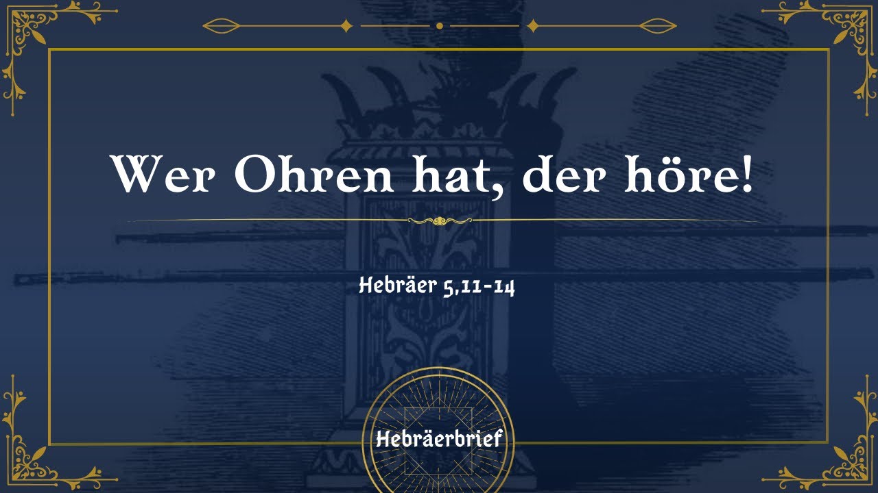 Wer Ohren hat, der h&ouml;re! - Robert Kunstmann