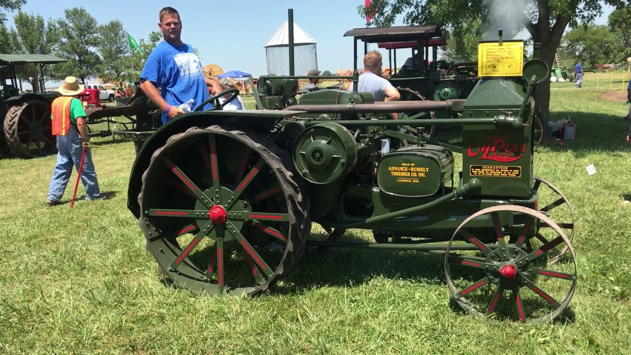 Camp Creek Threshers Featured Rumely Tractors