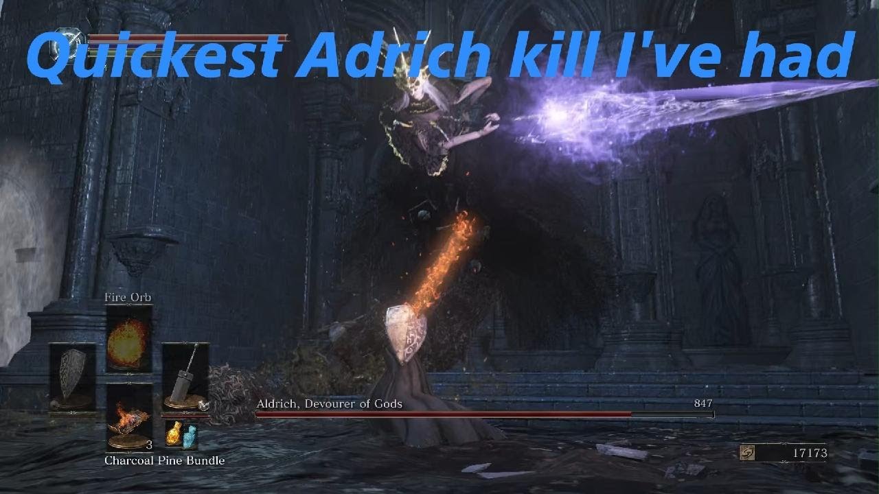 My best Aldrich fight yet. (Dark Souls 3)