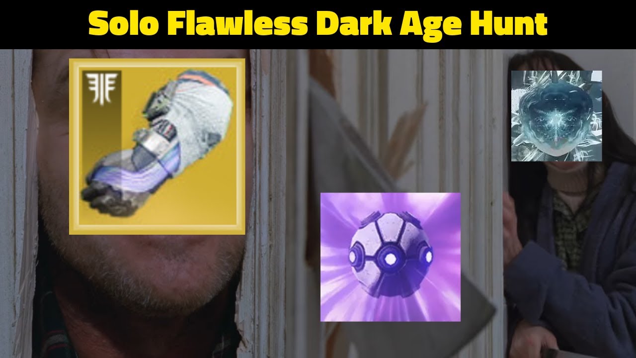 Bungie didn't say no chunking... Solo Flawless #DarkAgeHunt