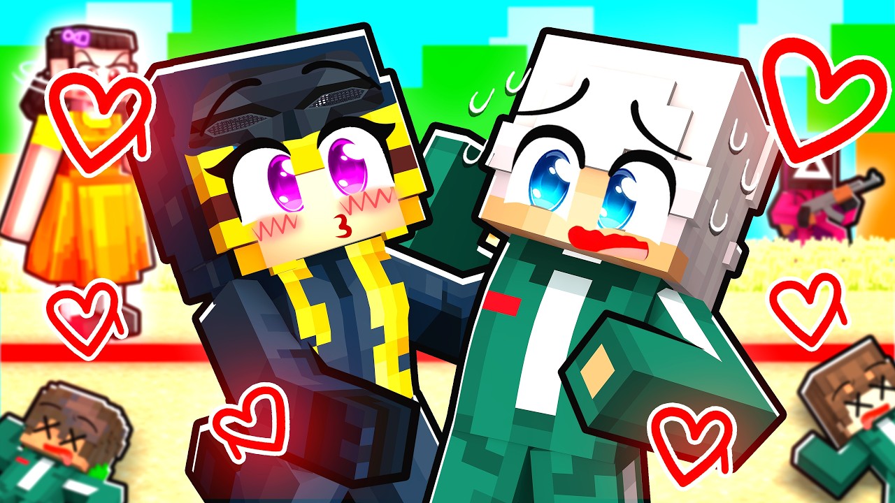 La RAGAZZA FRONTMAN di SQUID GAME si è INNAMORATA DI ME in Minecraft!