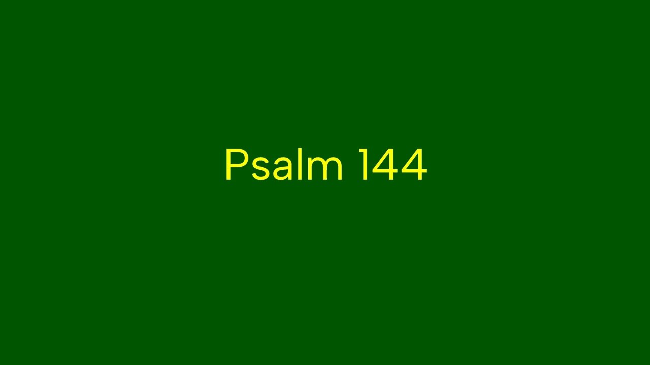 Psalm 143