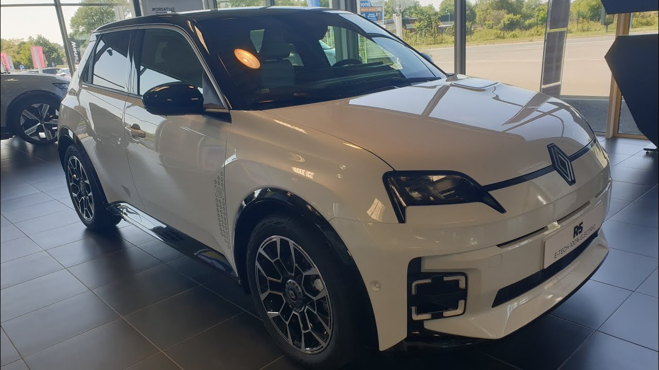 PRÉSENTATION RENAULT R5 E-TECH SÉRIE LIMITÉE ROLAND GARROS (2025)