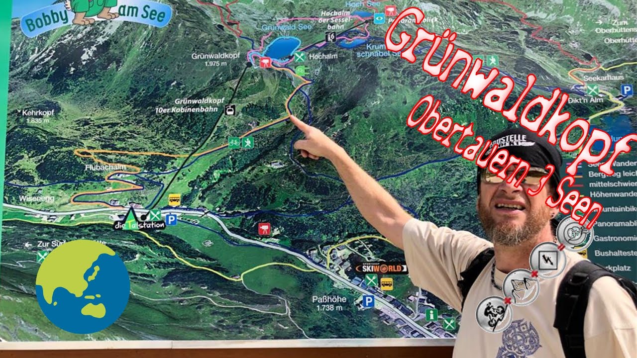Obertauern Grünwaldkopf 3 Seen