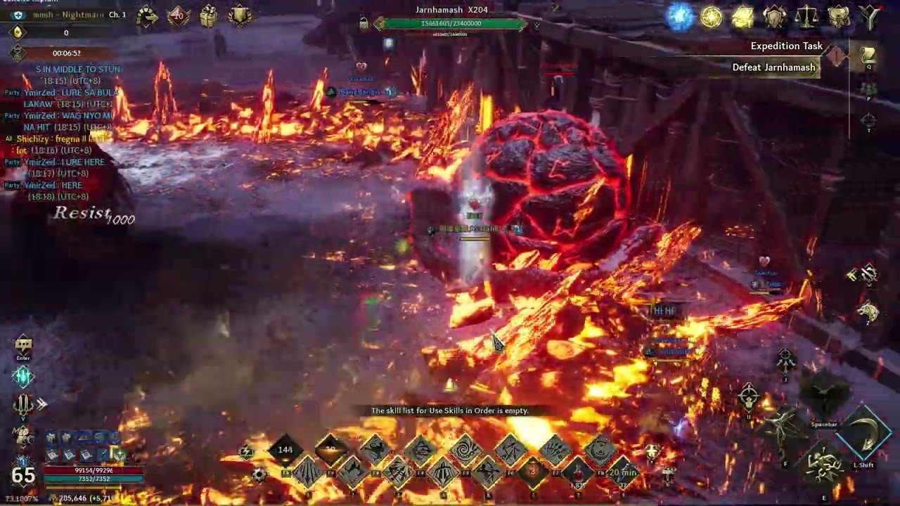 Legend of YMIR - Jarnhamash Nightmare Mode (Archer Gameplay)