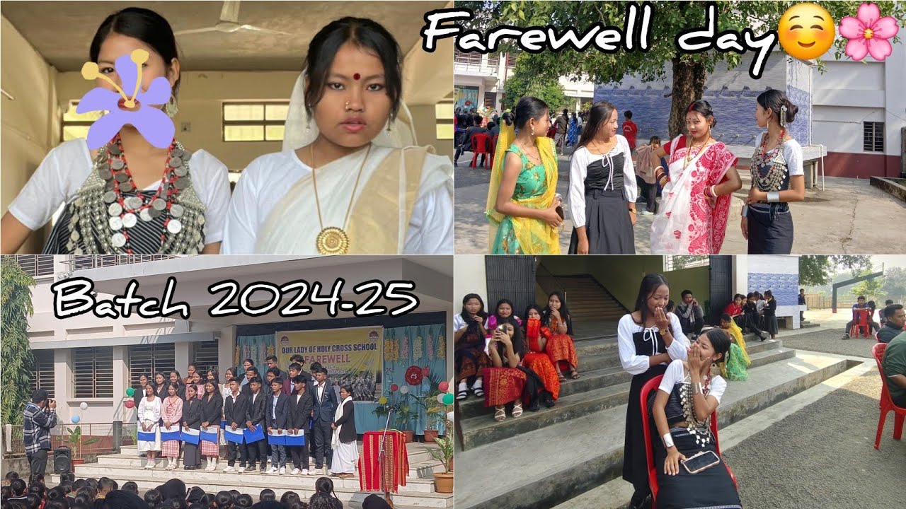 Farewell program || Batch 2024—25 (our lady of holy cross school)