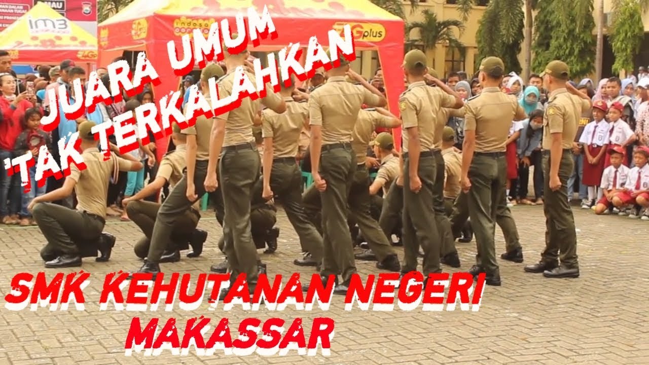 JUARA UMUM Formasi OSIS LGJI Tahun 2016 SMK Kehutanan Negeri Makassar