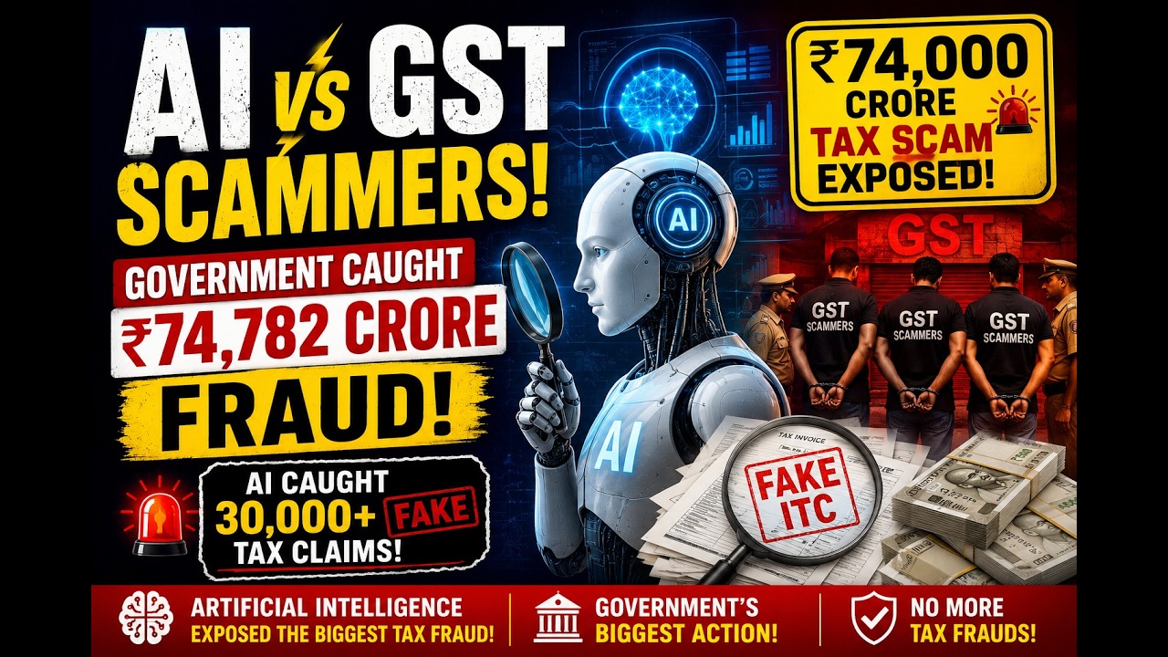 How Artificial Intelligence Exposed Fake ITC GST Fraud Crackdown: AI Catches 30,000+ Fake Tax Claims