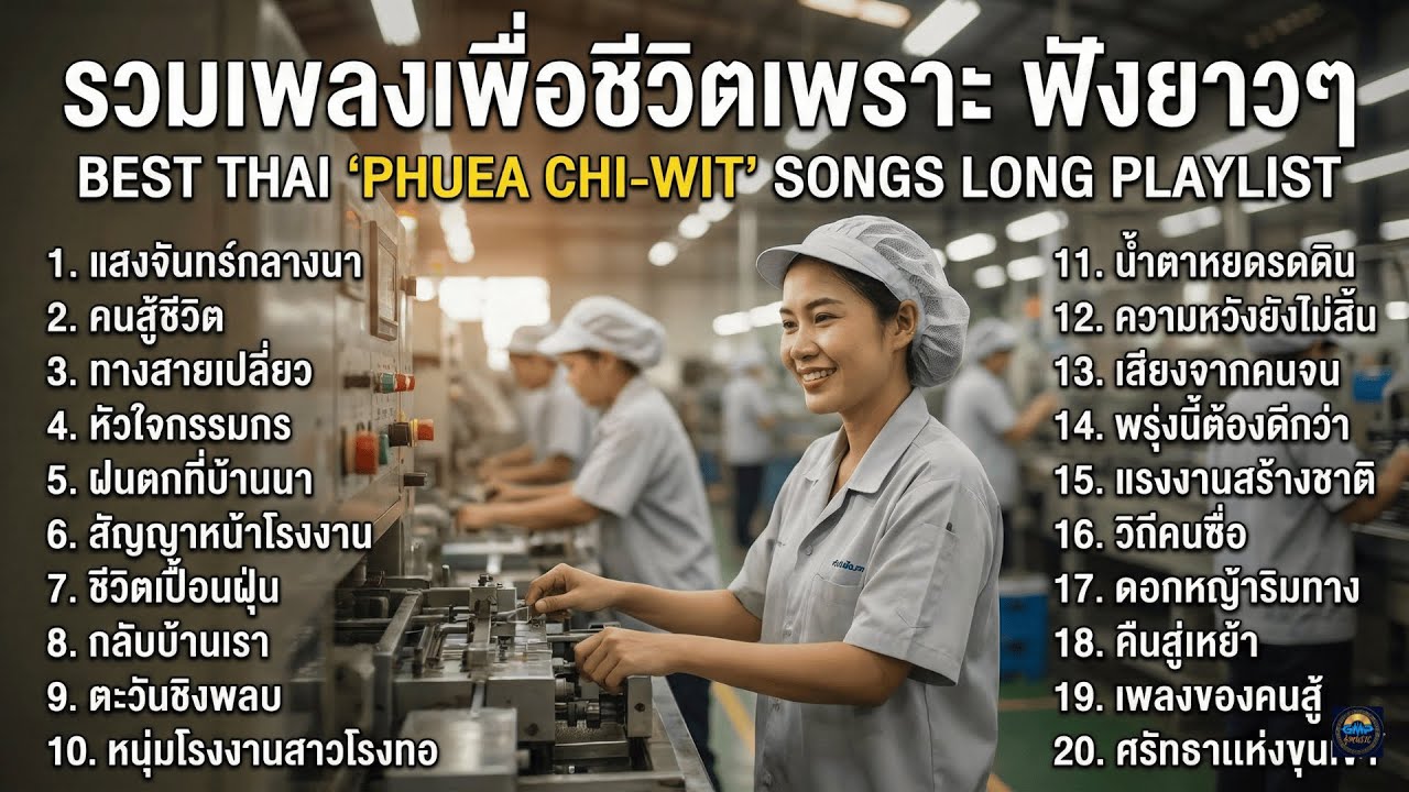 รวมเพลงเพื่อชีวิตยอดฮิต ฮีลใจคนกำลังท้อ ฟังยาวๆ