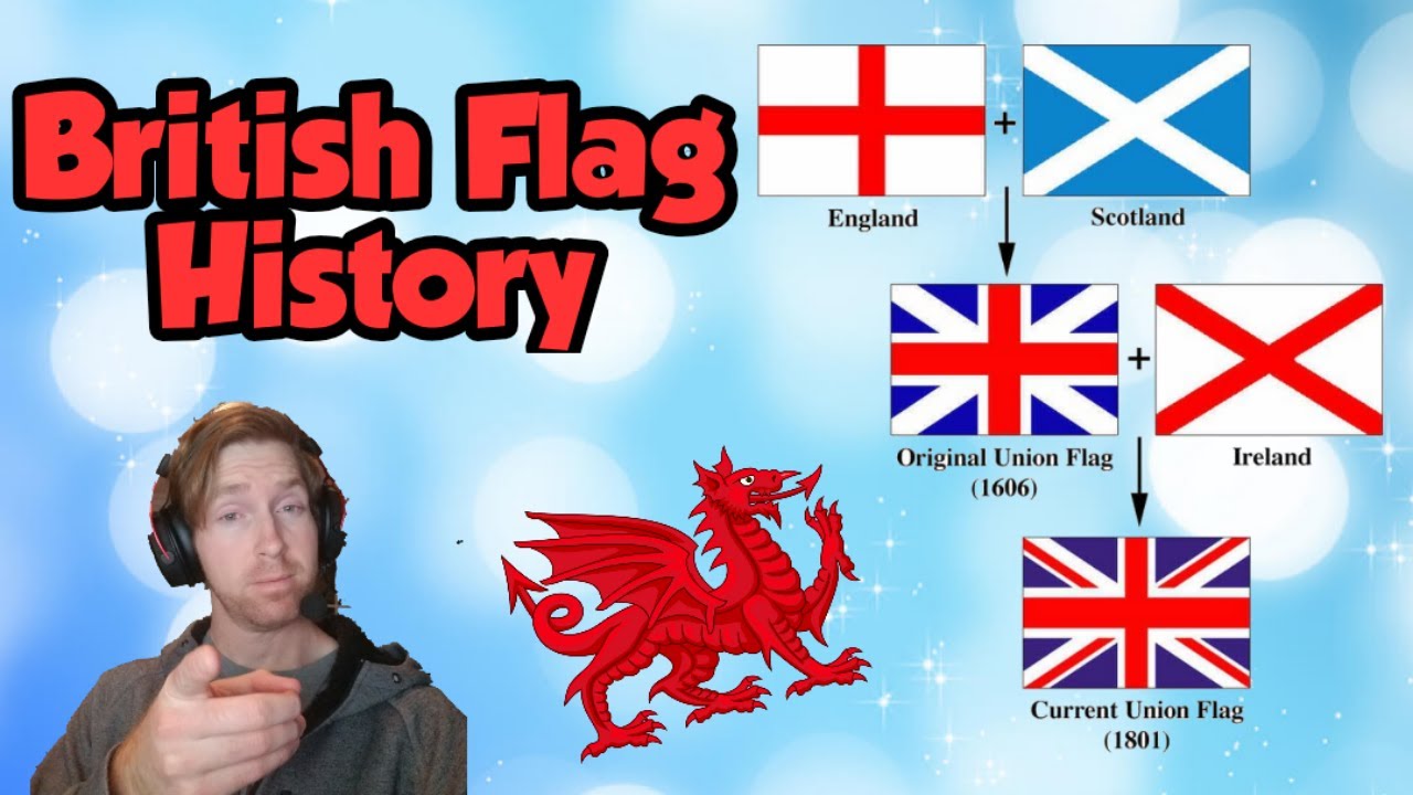 Californian Reacts -- What Does the BRITISH FLAG Mean?