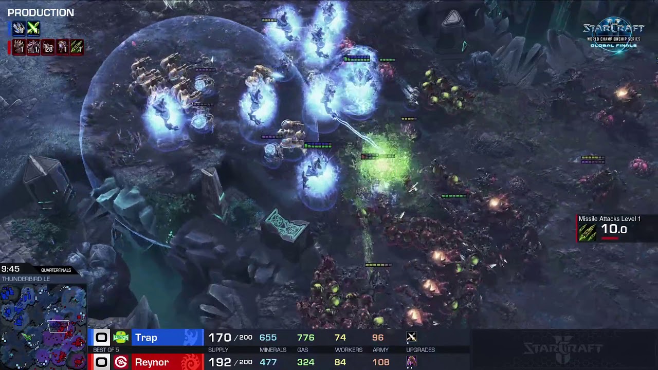 Trap (P) vs Reynor (Z) - Quarterfinals - 2019 WCS Global Finals
