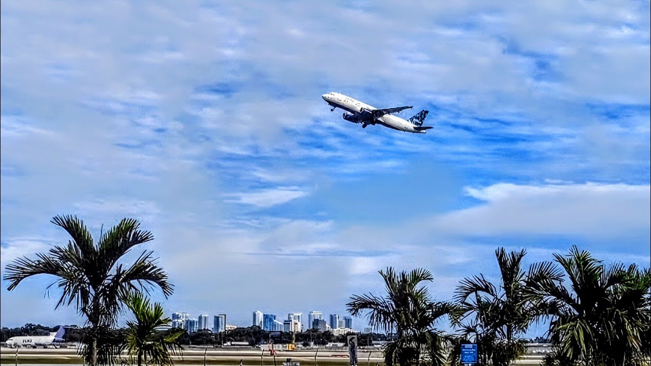 Soaring Takeoffs | Planespotting | FT Lauderdale Hollywood International Airport | December 2025