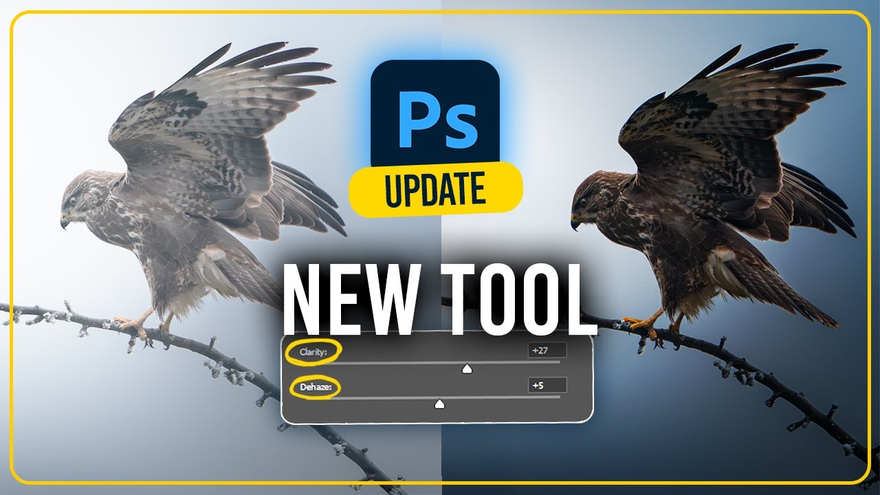 Enhance MID-TONES CONTRAST & DEHAZE with Photoshops NEW Adjustment Layers!
