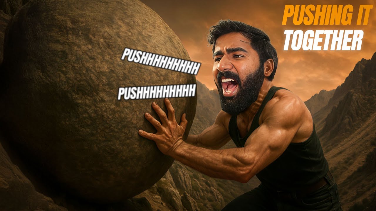 PLAYING MOST FRUSTRATING GAME || PUSHING IT TOGETHER