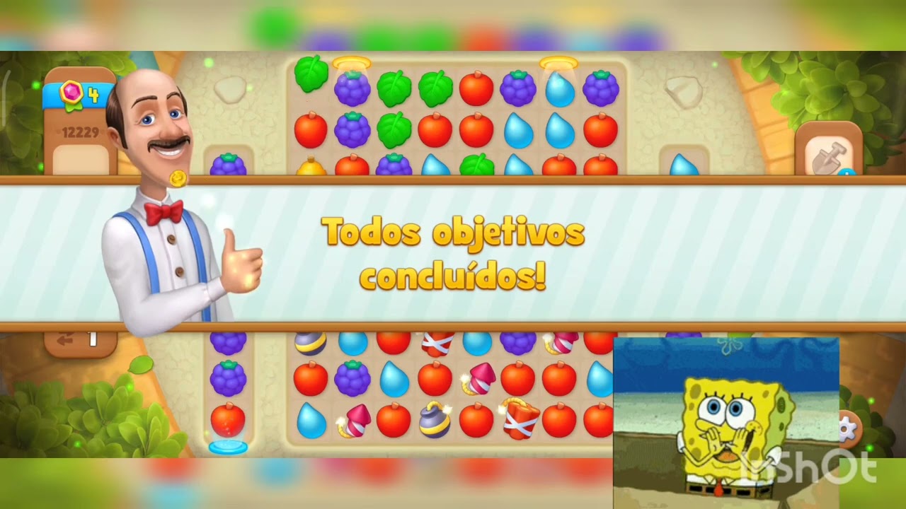 ✅ DUAS ESTRATÉGIAS IMPORTANTES PRA PASSAR QUALQUER NÍVEL DO GARDENSCAPES!! 3 NÍVEIS SEGUIDOS!!