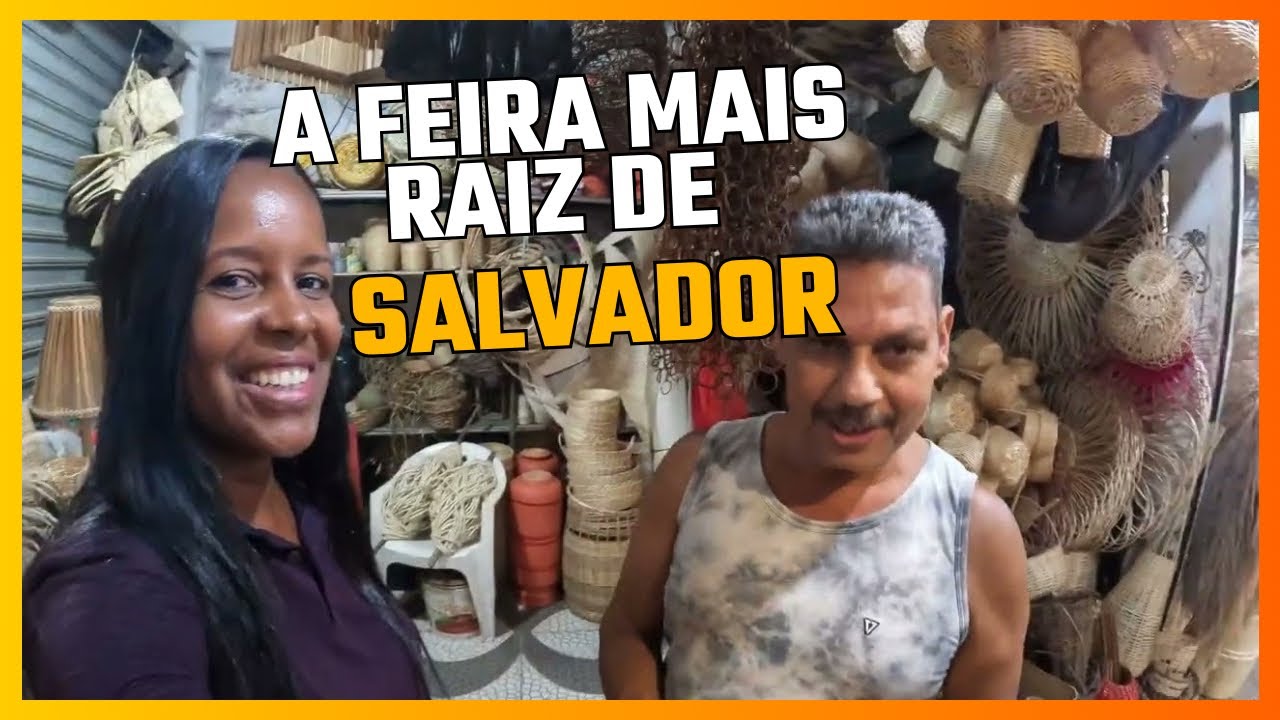 Explorando Sozinha a maior Feira Livre de Salvador #salvadorbahia