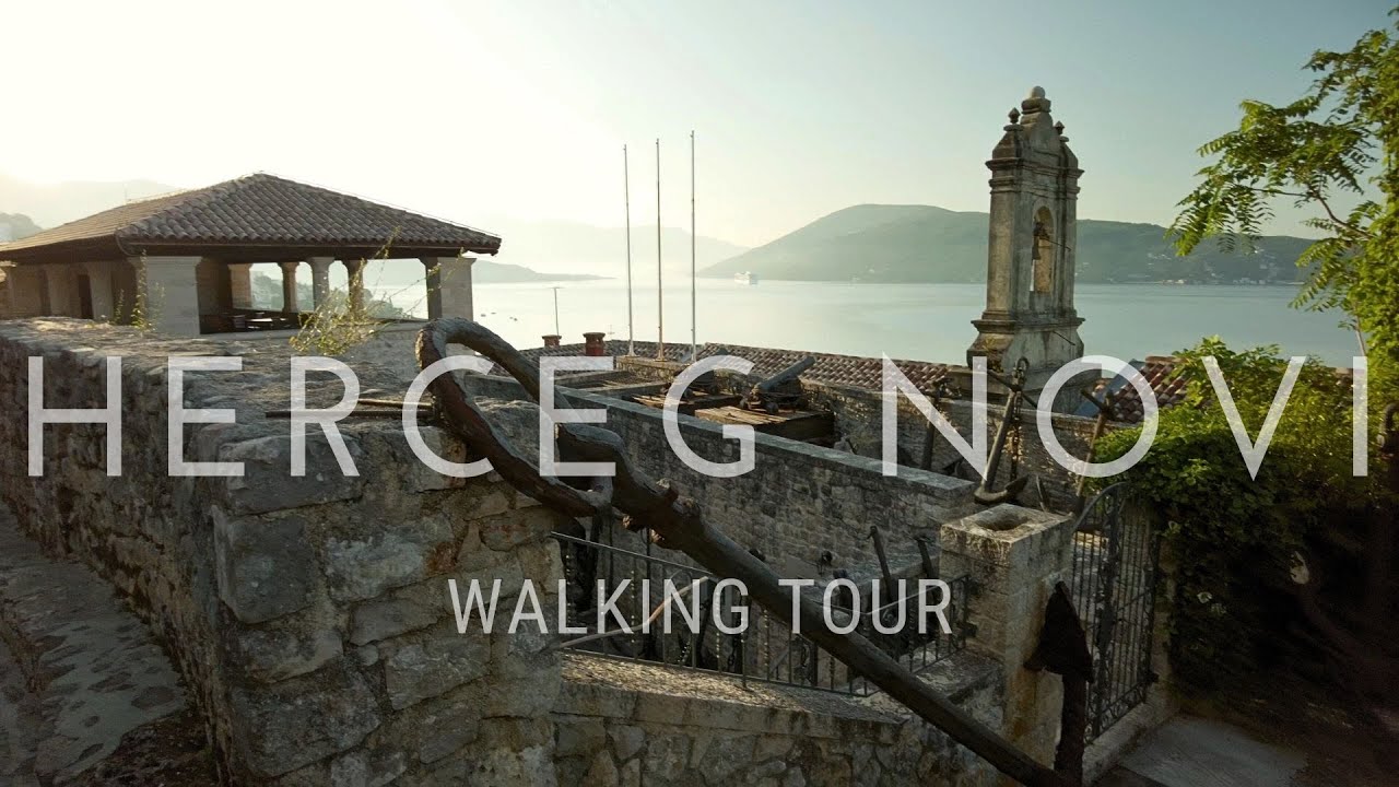 Discovering Herceg Novi: Walking Tour in Montenegro's Coastal Beauty | 4K