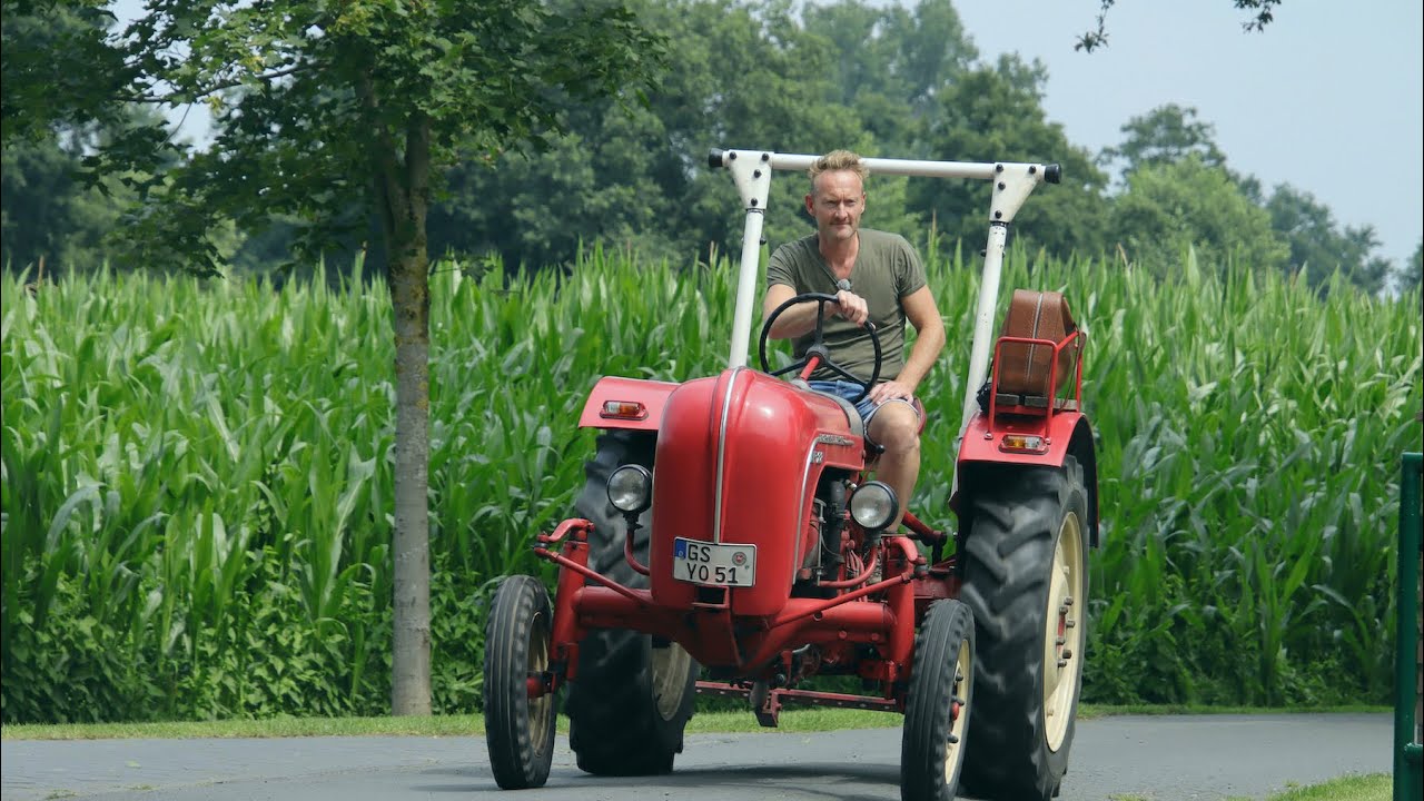 Treckerfahrer d&uuml;rfen das! - Pflugwette