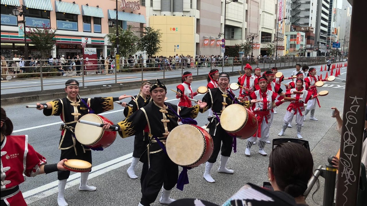 昇龍祭太鼓-2025/9/14 「浅草国際通りビートフェスティバル2025」エイサーパレード①