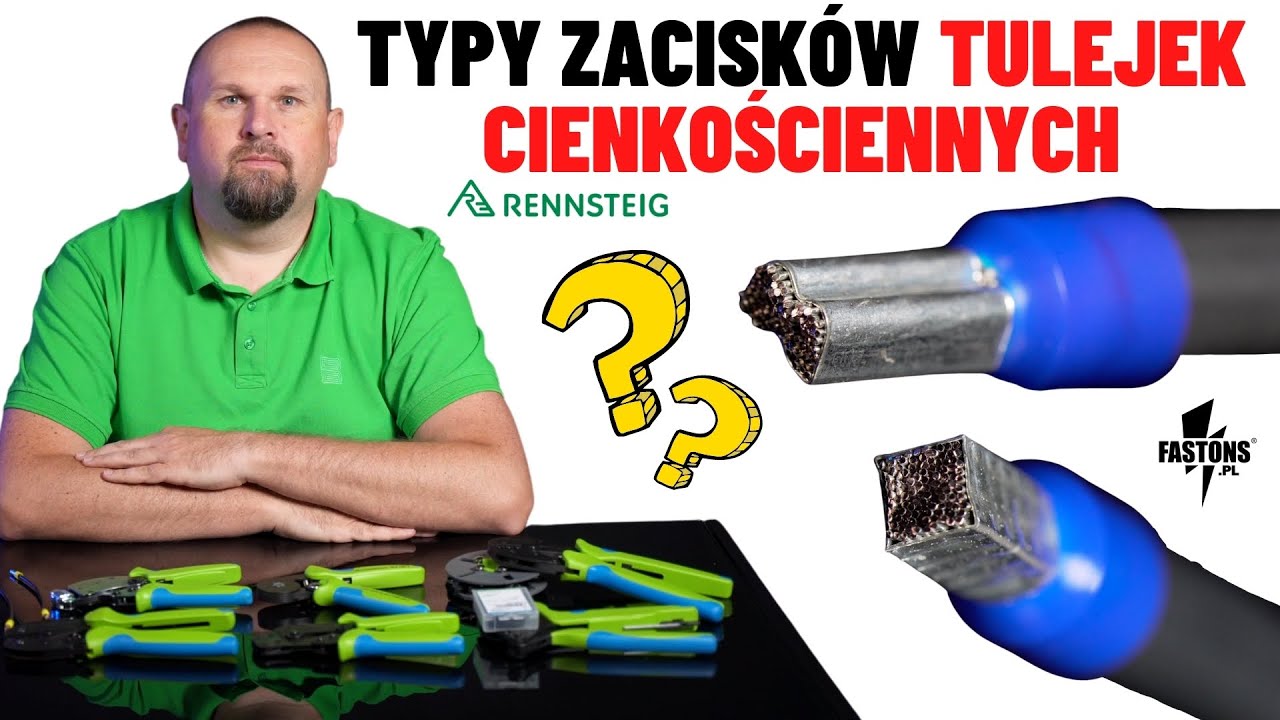Jakie mamy kształty zacisków tulejek cienkościennych?