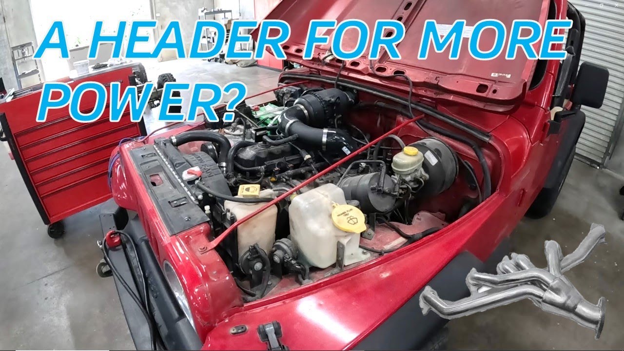 Jeep Wrangler 4.0 Bolt On Test Series — Эпизод 9 — Выхлопная система
