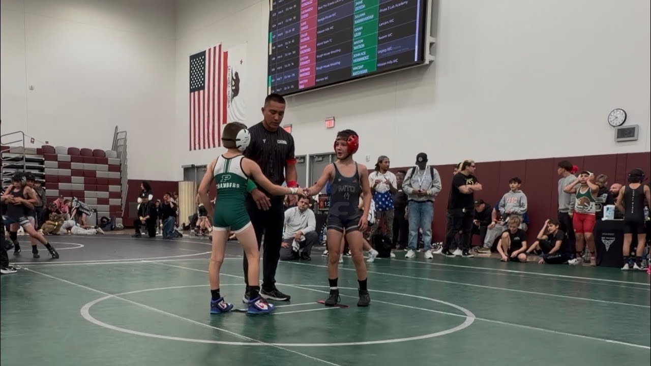 Youth Wrestling - Folkstyle Win 01-25-2026 #kneepull #sweepsingle #takedown #12u #youthwrestling