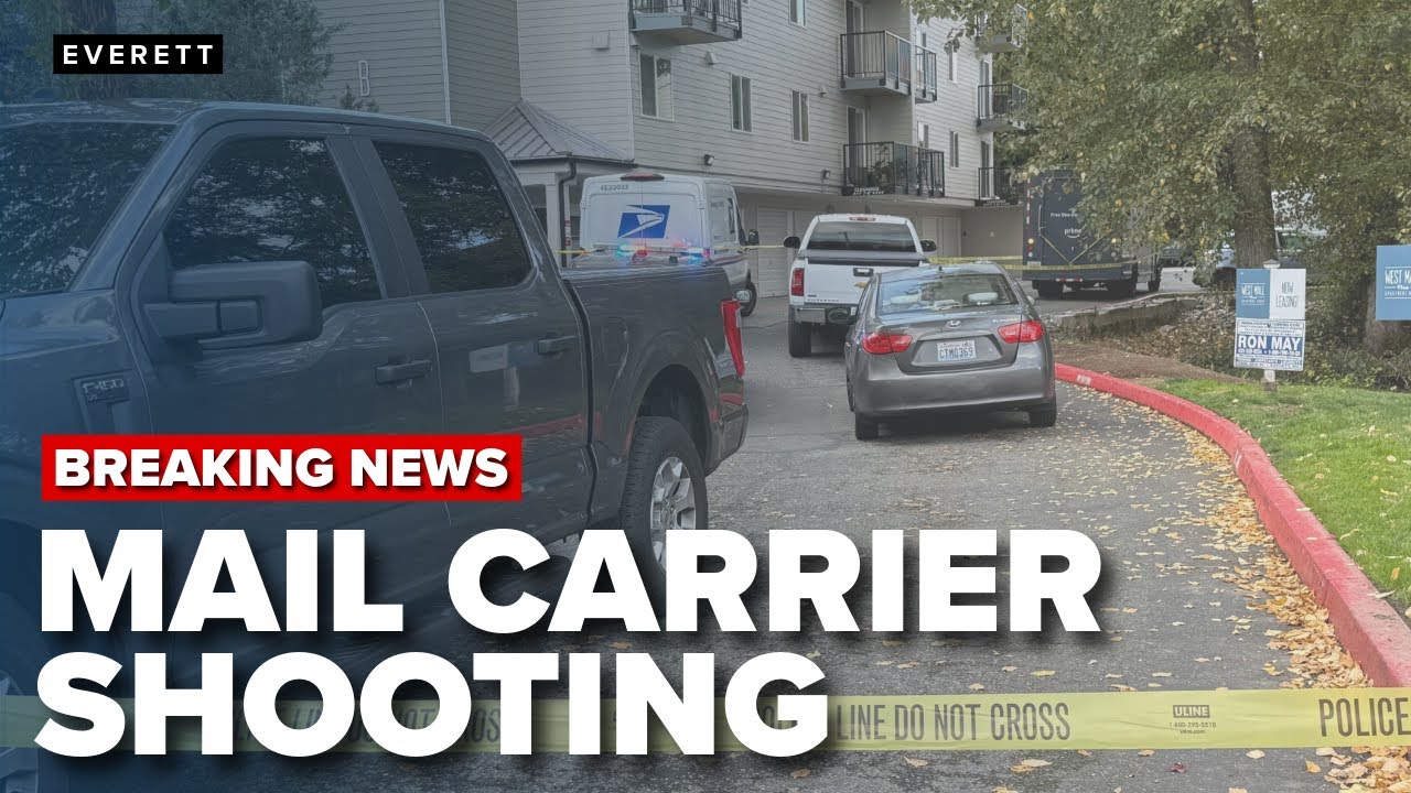 BREAKING NEWS: Postal worker shot in Everett, package delivery driver arrested