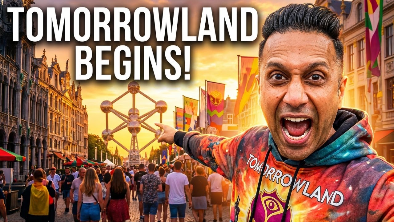 Tomorrowland Global Journey 🇧🇪 | Belgian Journey Explained | Electric Getaways Europe Vlog 4 (2025)