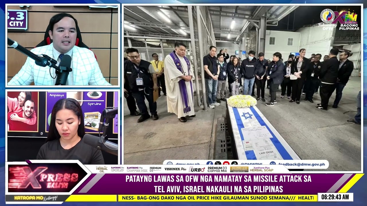 𝐏𝐀𝐓𝐀𝐘𝐍𝐆 𝐋𝐀𝐖𝐀𝐒 𝐒𝐀 𝐎𝐅𝐖 𝐍𝐆𝐀 𝐍𝐀𝐌𝐀𝐓𝐀𝐘 𝐒𝐀 𝐌𝐈𝐒𝐒𝐈𝐋𝐄 𝐀𝐓𝐓𝐀𝐂𝐊 𝐒𝐀 𝐓𝐄𝐋 𝐀𝐕𝐈𝐕, 𝐈𝐒𝐑𝐀𝐄𝐋 𝐍𝐀𝐊𝐀𝐔𝐋𝐈 𝐍𝐀 𝐒𝐀 𝐏𝐈𝐋𝐈𝐏𝐈𝐍𝐀𝐒