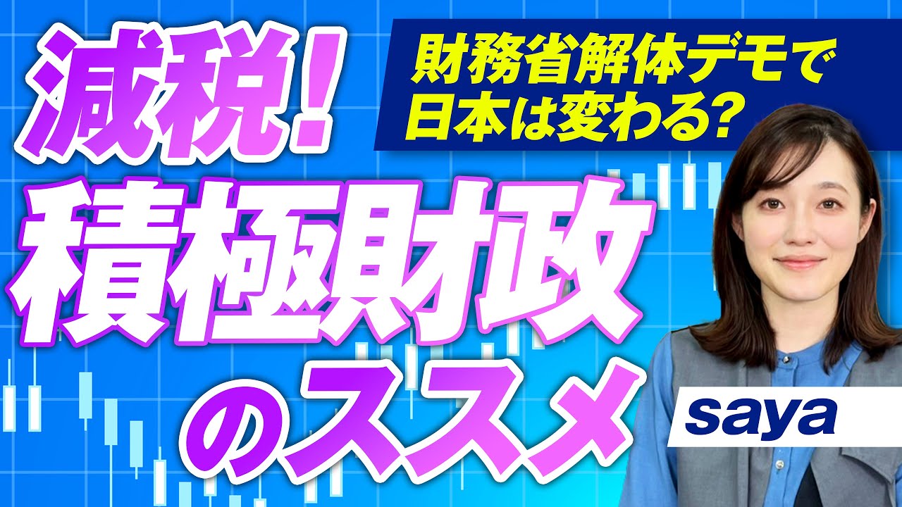 積極財政のススメ！財務省解体デモや