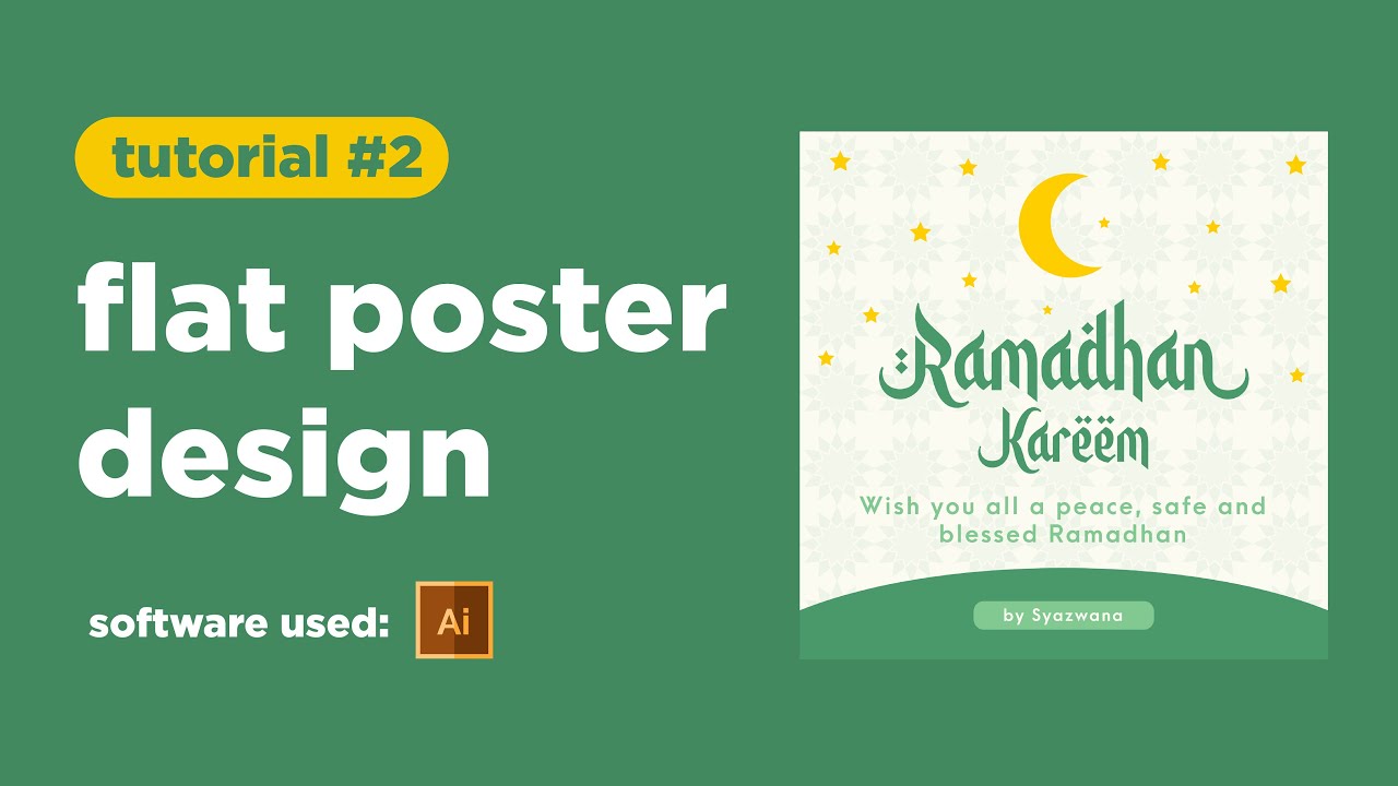 Ramadhan Poster Tutorial: Adobe Illustrator