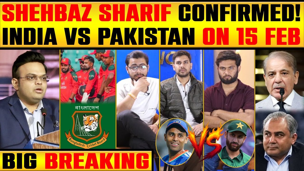 🔴BIG BREAKING: INDIA VS PAKISTAN IS HAPPENING, NO SANCTIONS ON  BANGLADESH #t20worldcup2026