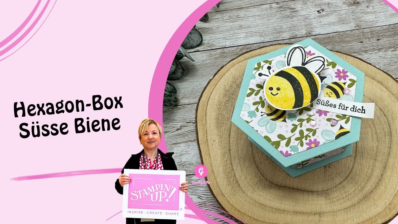 🔴 Hexagon-Box | Süsse Biene