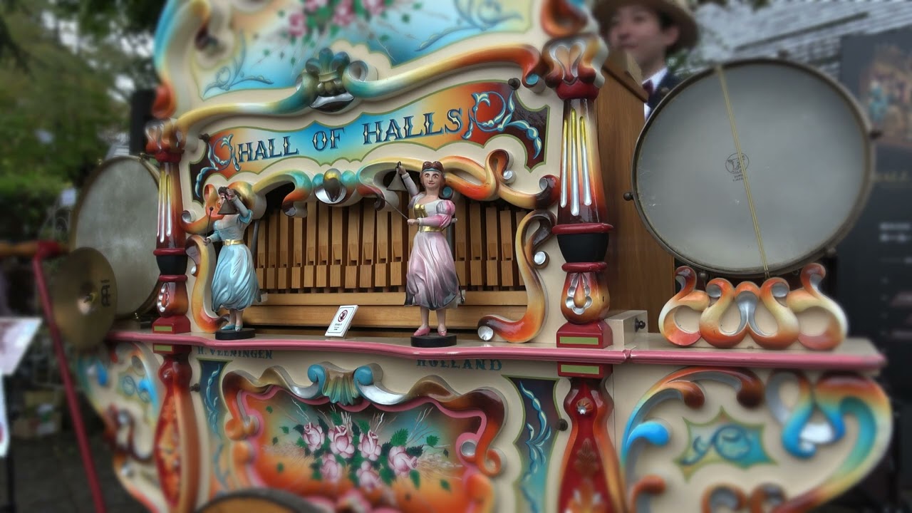 《ストリートオルガン》Draaiorgel H. Veeningen 48-keyless 'De Little Harvest' 【萌木の村ホール・オブ・ホールズ】カントリーフェスタ2025 ①