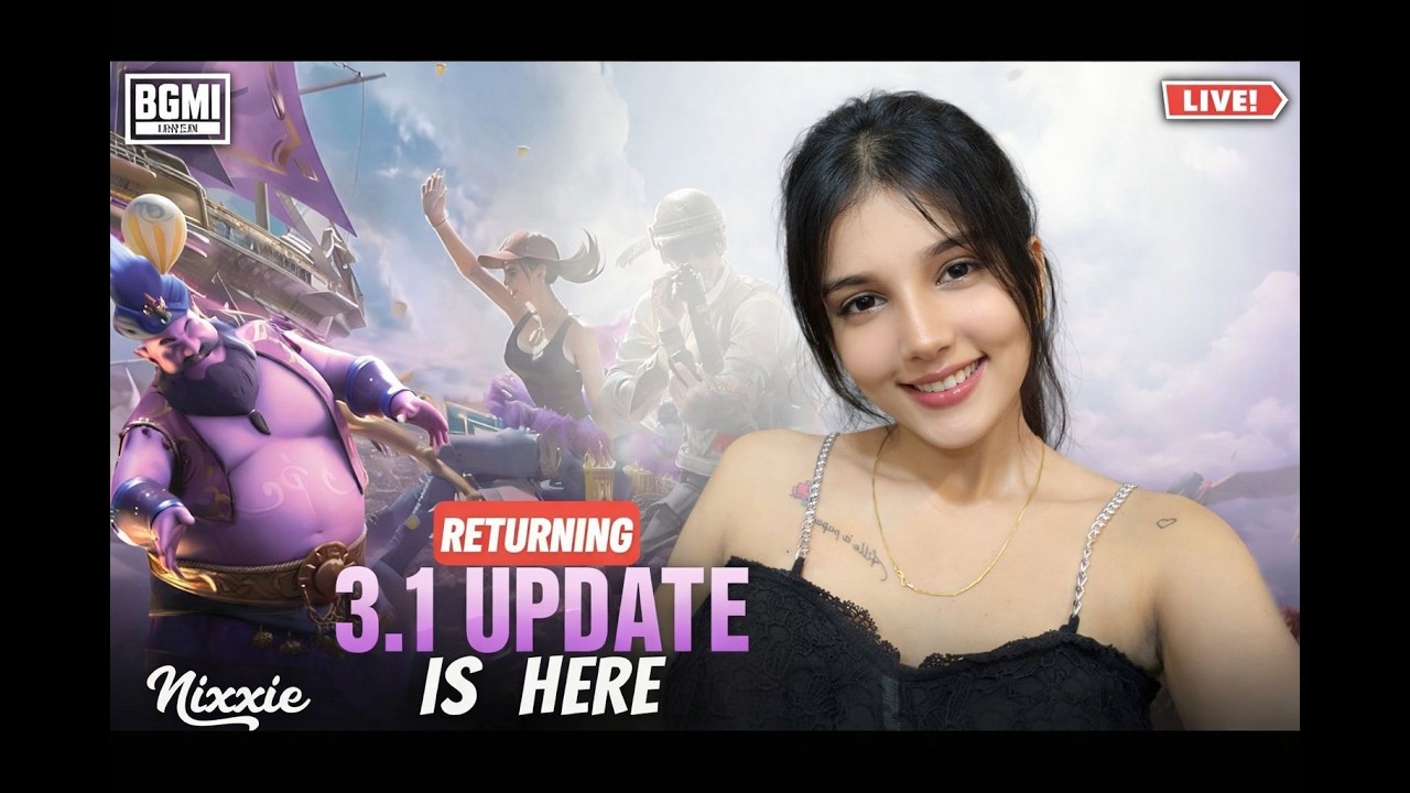 Bgmi Rush Gameplay w Nixxie | Bgmi Girl Gamer is Live#shortvideo#shortsfeed#shortslive#verticallive