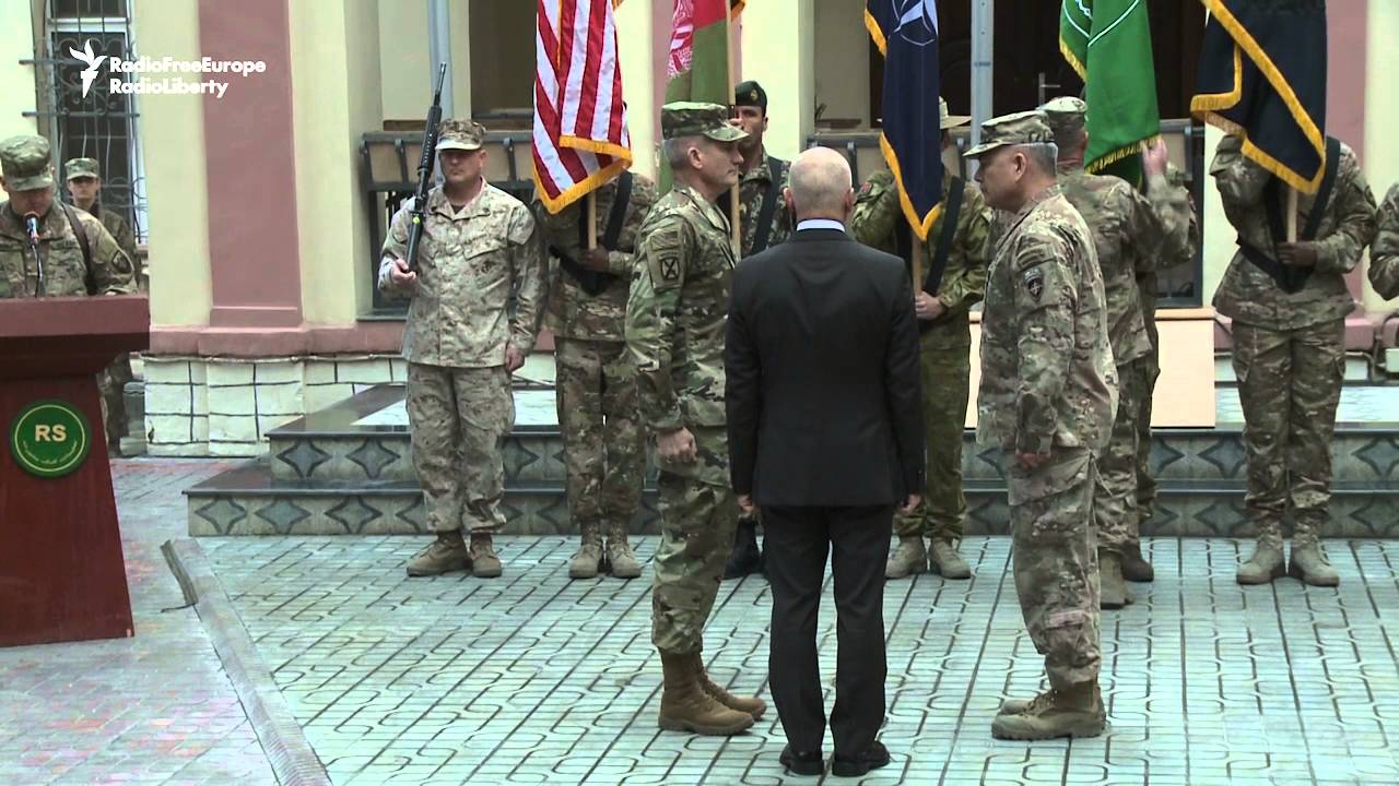 U.S. General Nicholson Assumes Command Of Forces In Afghanistan