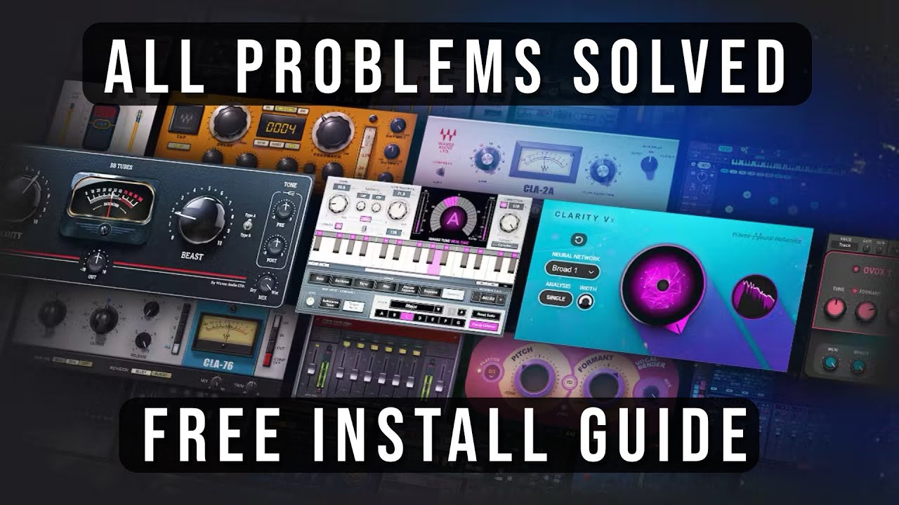 Free waves plugins install problem solved (waves Central)