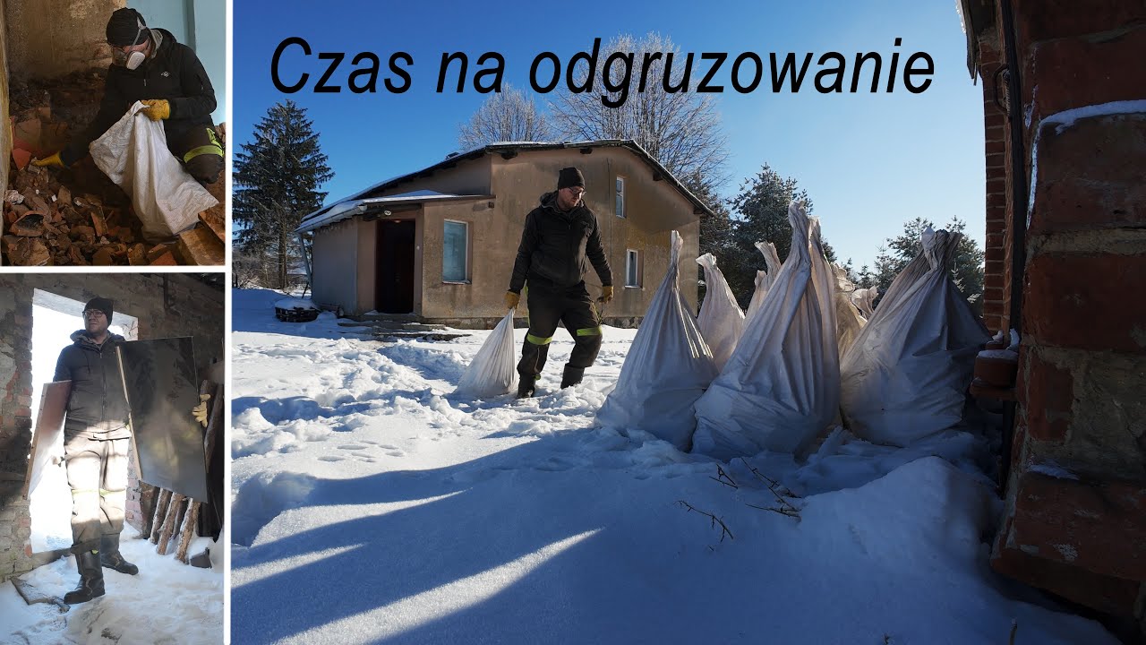 Najwyższy czas posprzątać gruz | etap sprzątania