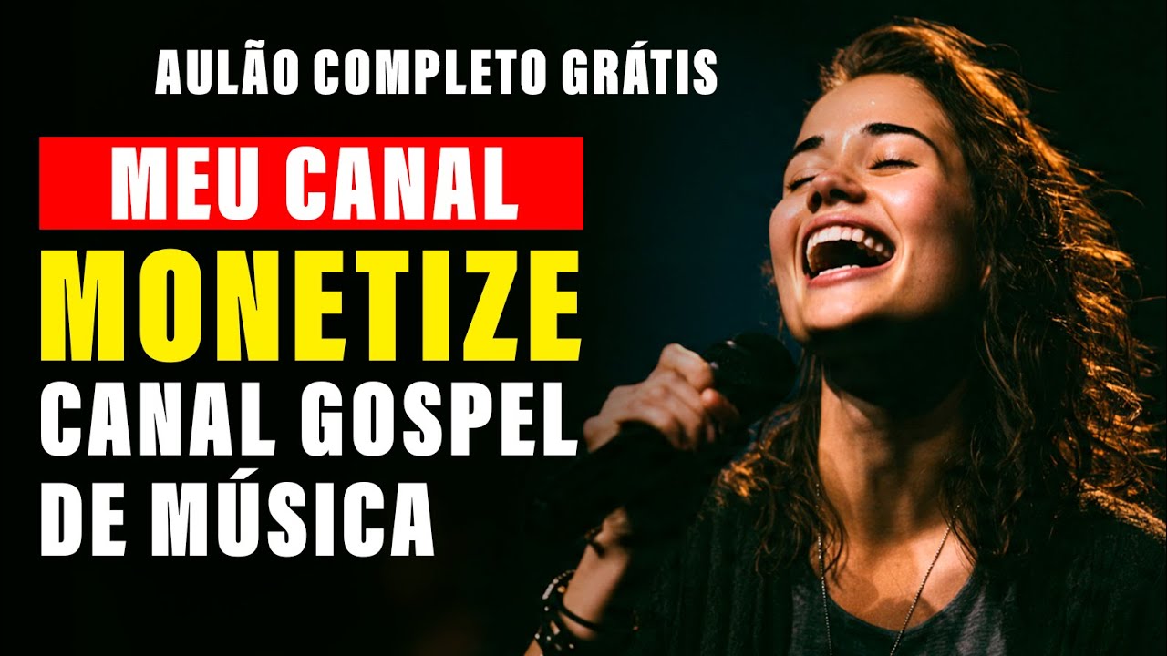 🔥 NICHO EM ALTA - Descubra o SEGREDO para Ganhar Dinheiro com Canal Dark de música gospel no YouTube