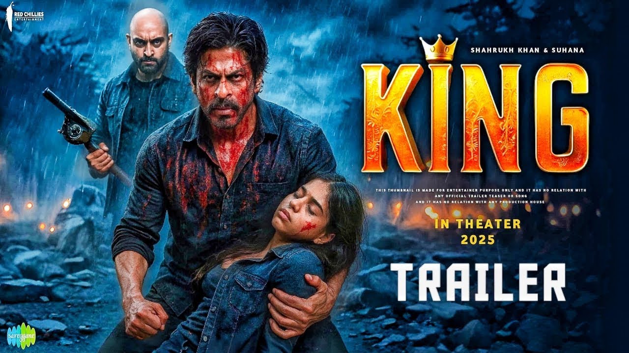 THE KING - Official Trailer | Shah Rukh Khan | Suhana Khan | Deepika Padukone | Abhishek Bachchan