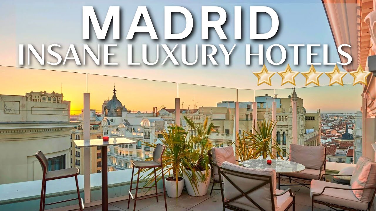 TOP 10 Best Luxury 5 Star Hotels In MADRID , SPAIN | Madrid City Center | PART 1
