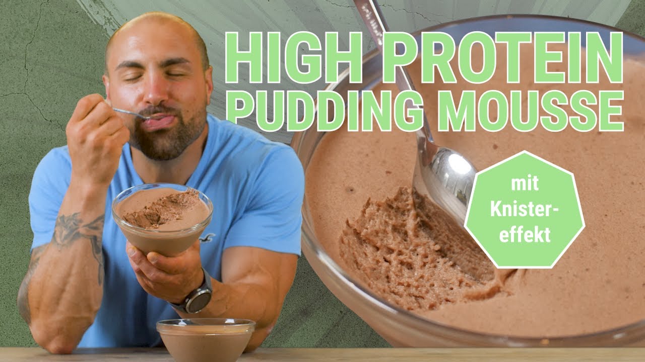 High Protein Pudding Mousse Rezept | Gesunde Schokomousse selber zubereiten