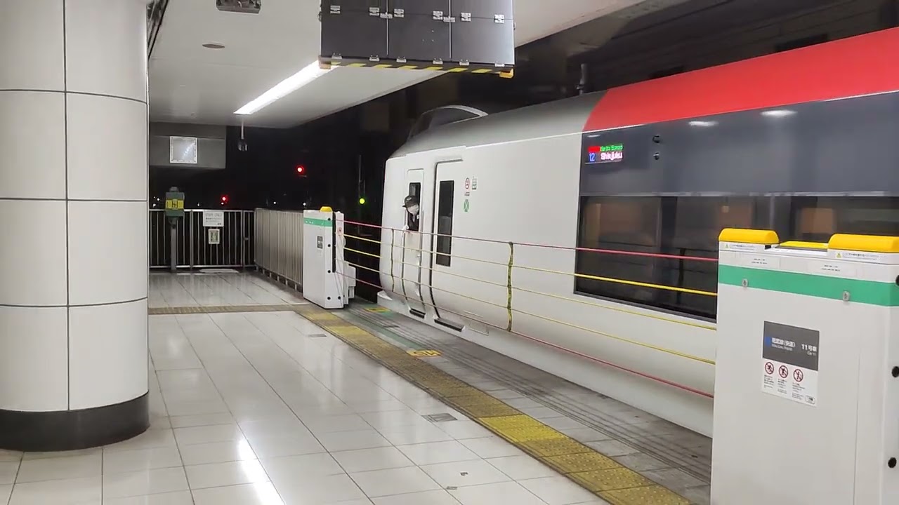 JR東日本E259系駛入成田空港（成田第2•3ターミナル）駅